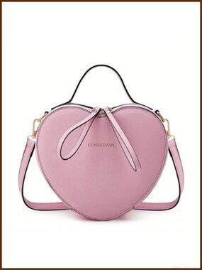 Vegan Leather Crossbody Bag Adjustable Strap Water Resistant Sling